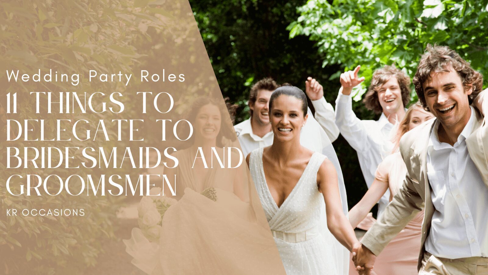 11 Things to Delegate to Bridesmaids and Groomsmen
