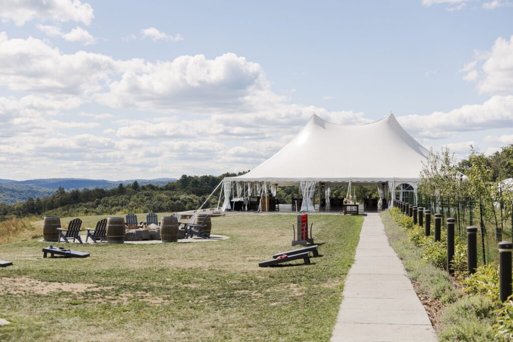 Seminary Hill an outdoor wedding venue in the Catskills