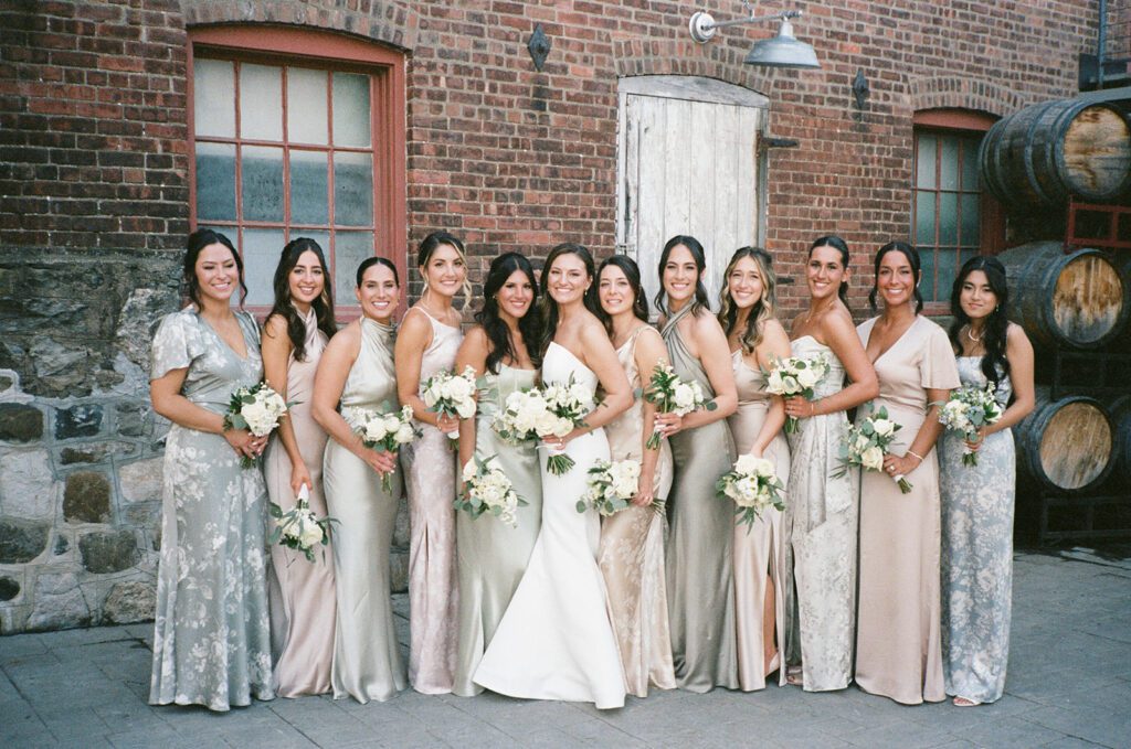 wedding portraits for city winery wedding celebration