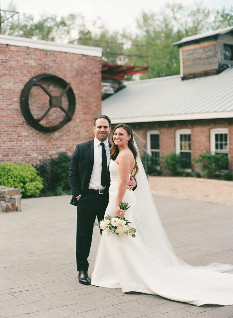 wedding portraits for city winery wedding celebration