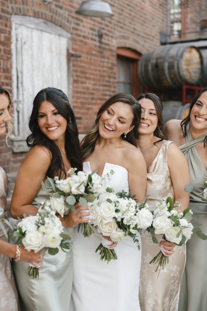 wedding portraits for city winery wedding celebration