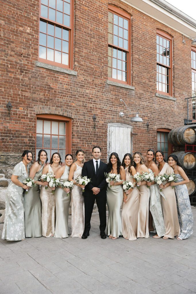 wedding portraits for city winery wedding celebration