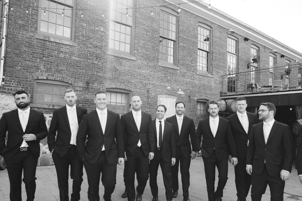 wedding portraits for city winery wedding celebration