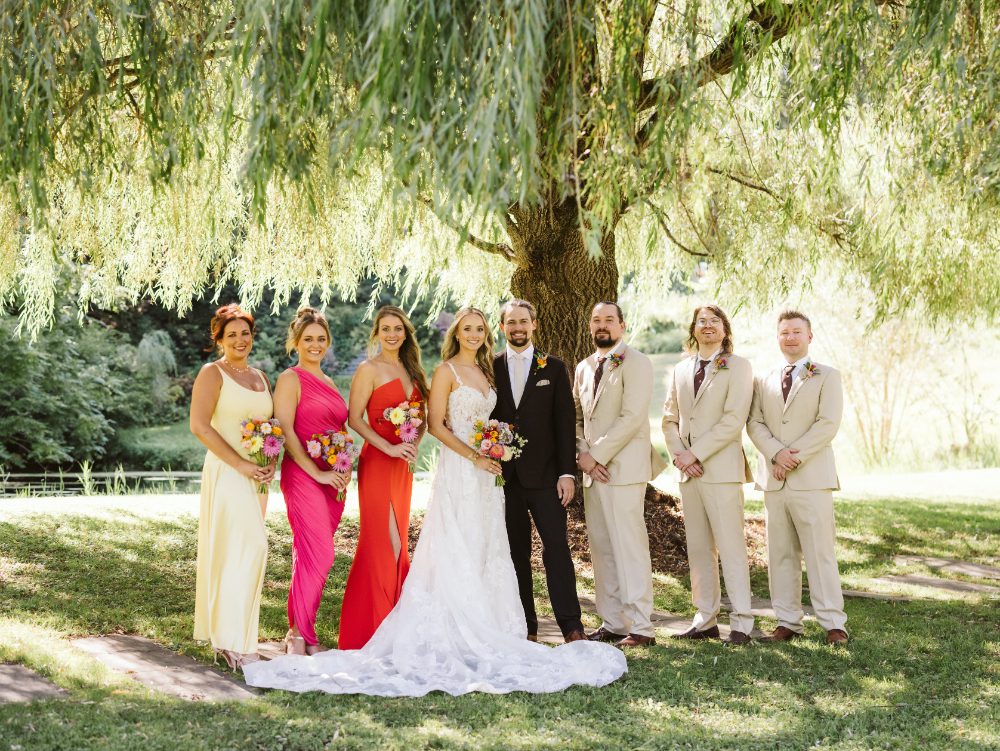 buttermilk falls inn wedding portraits