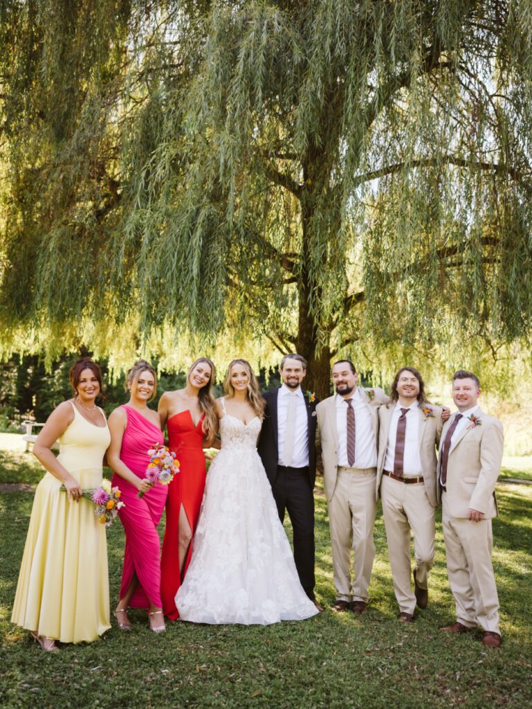 buttermilk falls inn wedding portraits