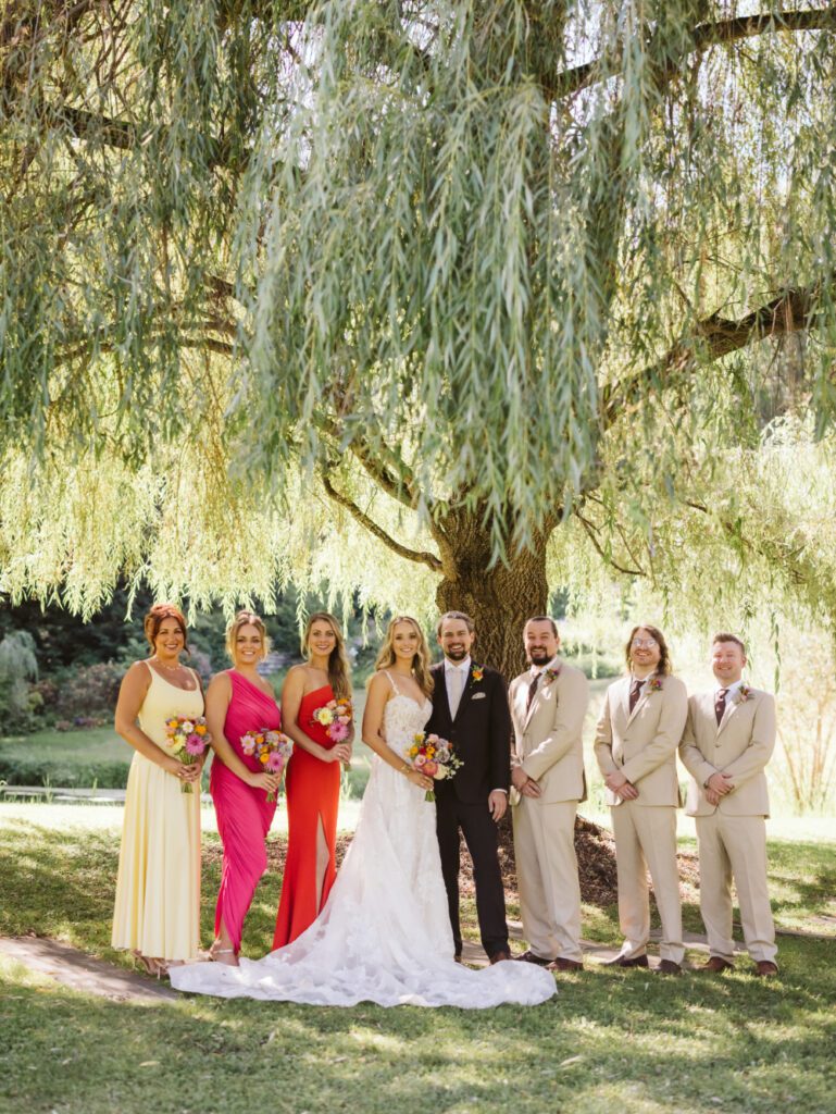 buttermilk falls inn wedding portraits