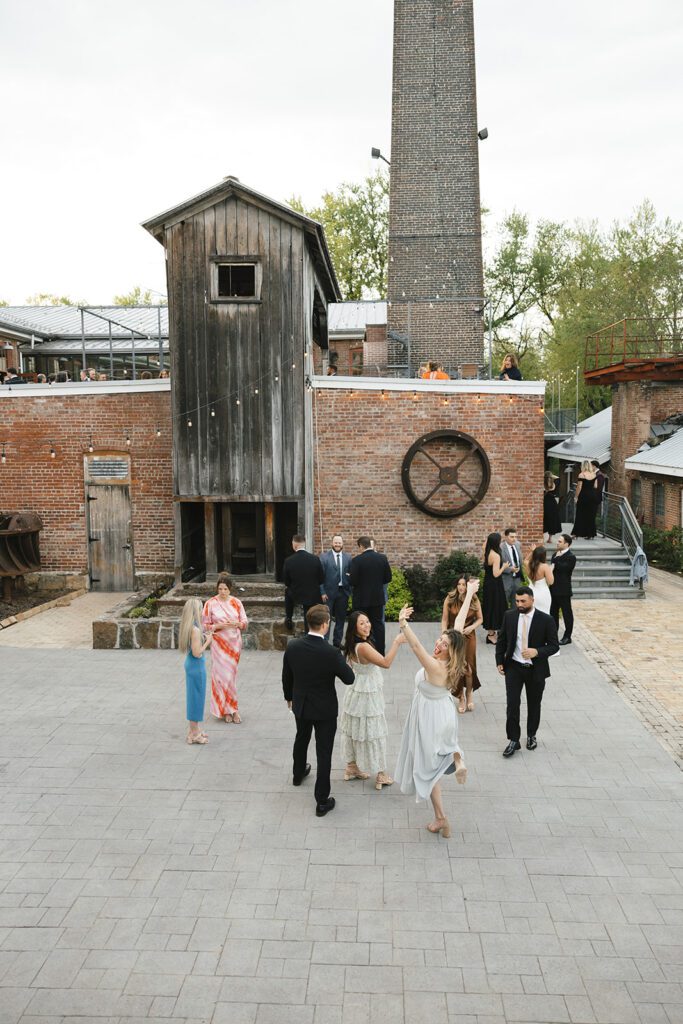 city winery wedding cocktail hour