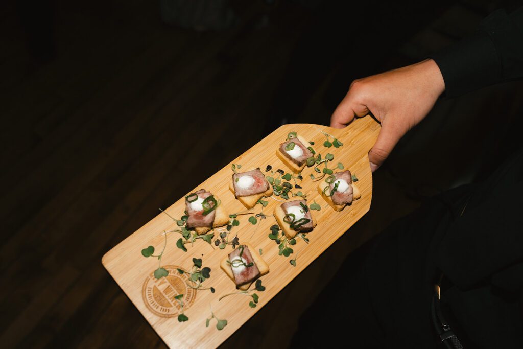 city winery wedding cocktail hour