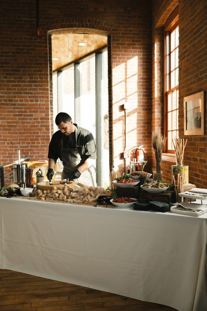 city winery wedding cocktail hour