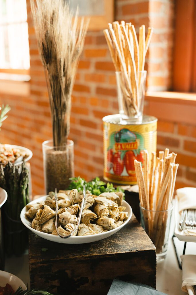 city winery wedding cocktail hour