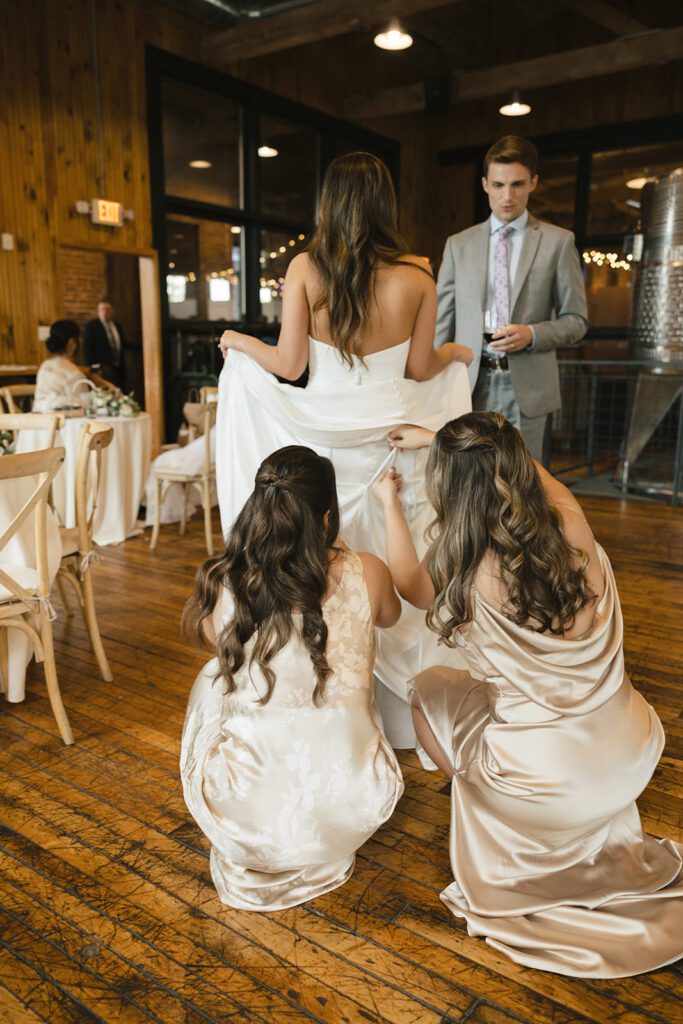 city winery wedding cocktail hour