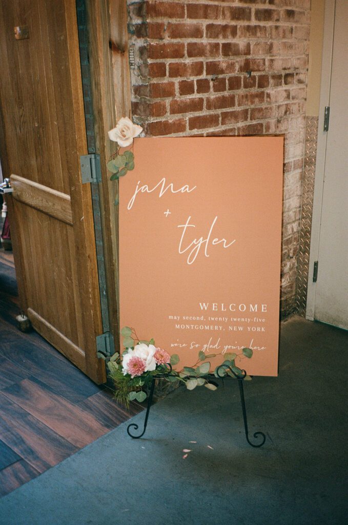 city winery wedding reception