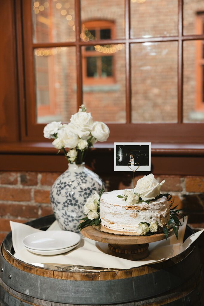 city winery wedding reception