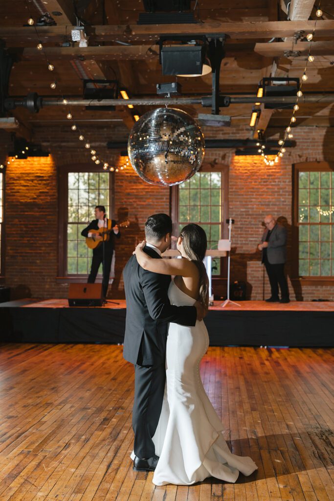 city winery wedding reception