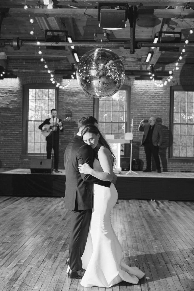 city winery wedding reception