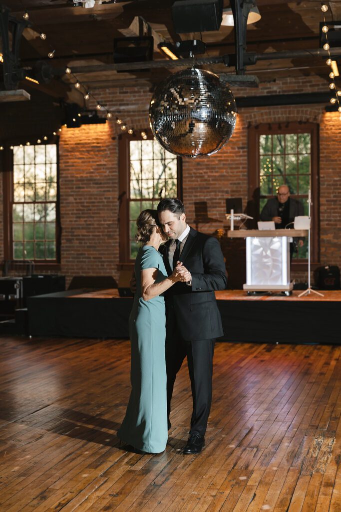 city winery wedding reception