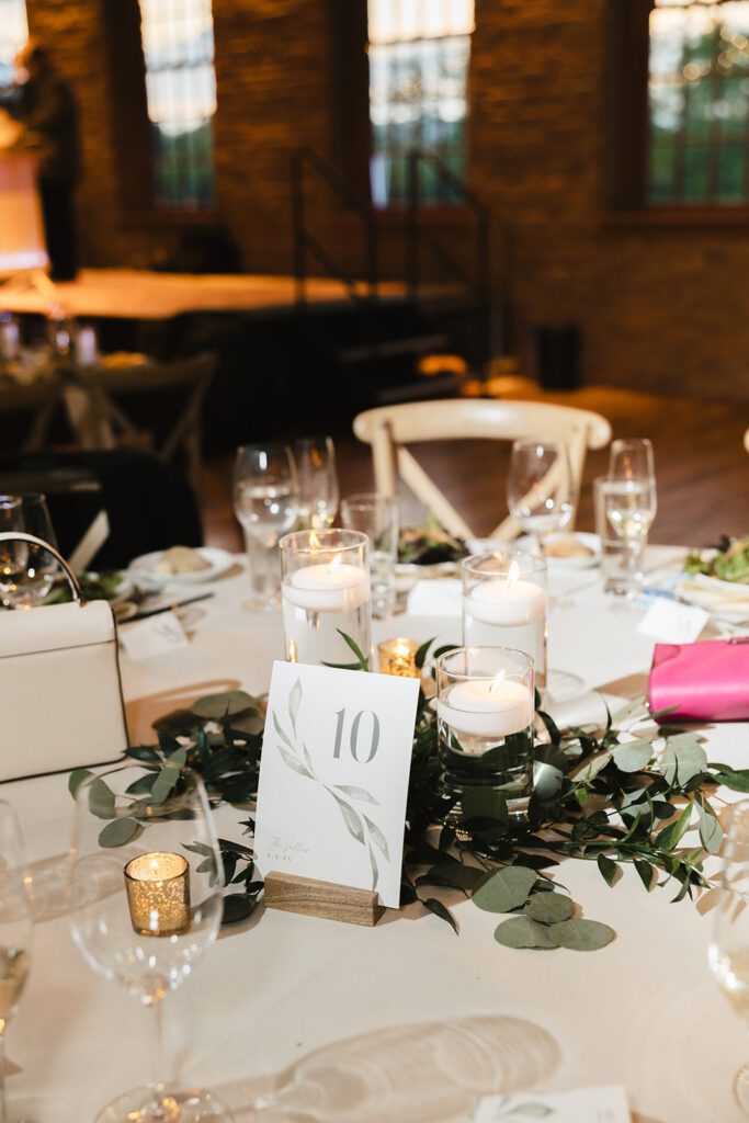 city winery wedding reception