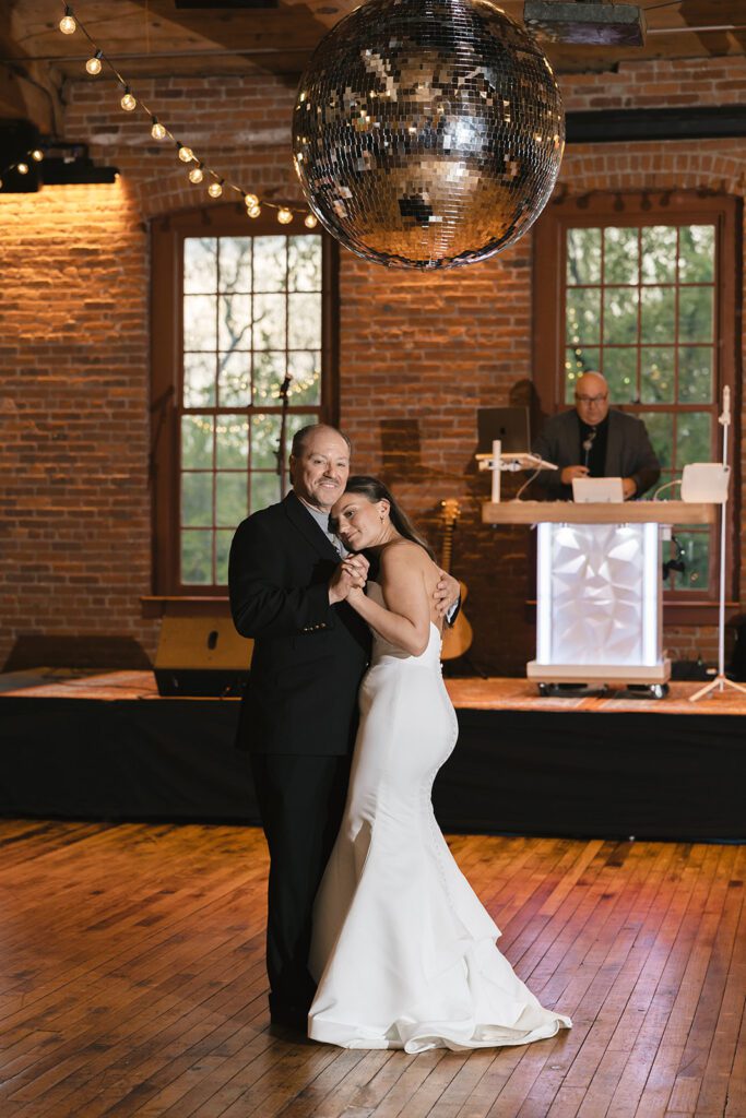 city winery wedding reception