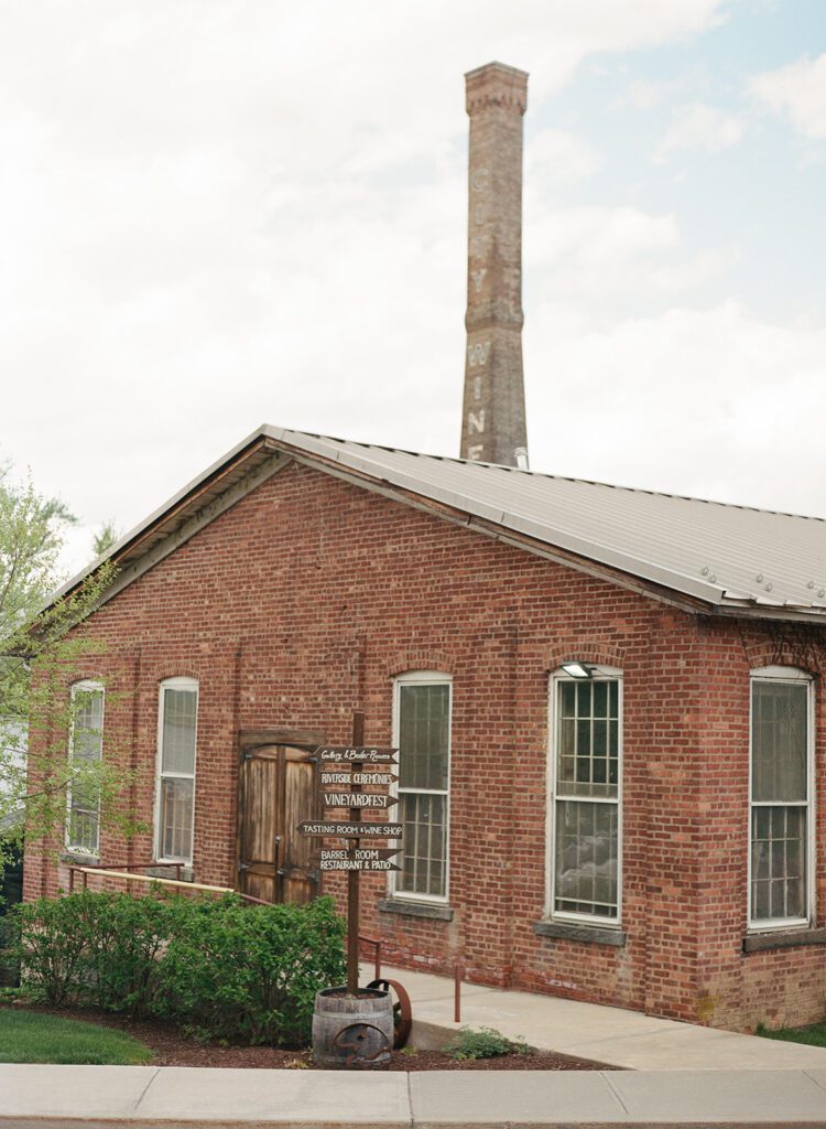 city winery wedding reception