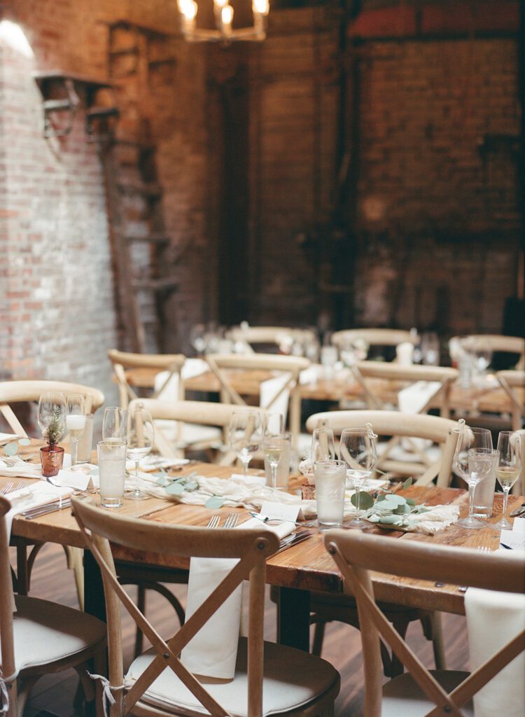 city winery wedding reception