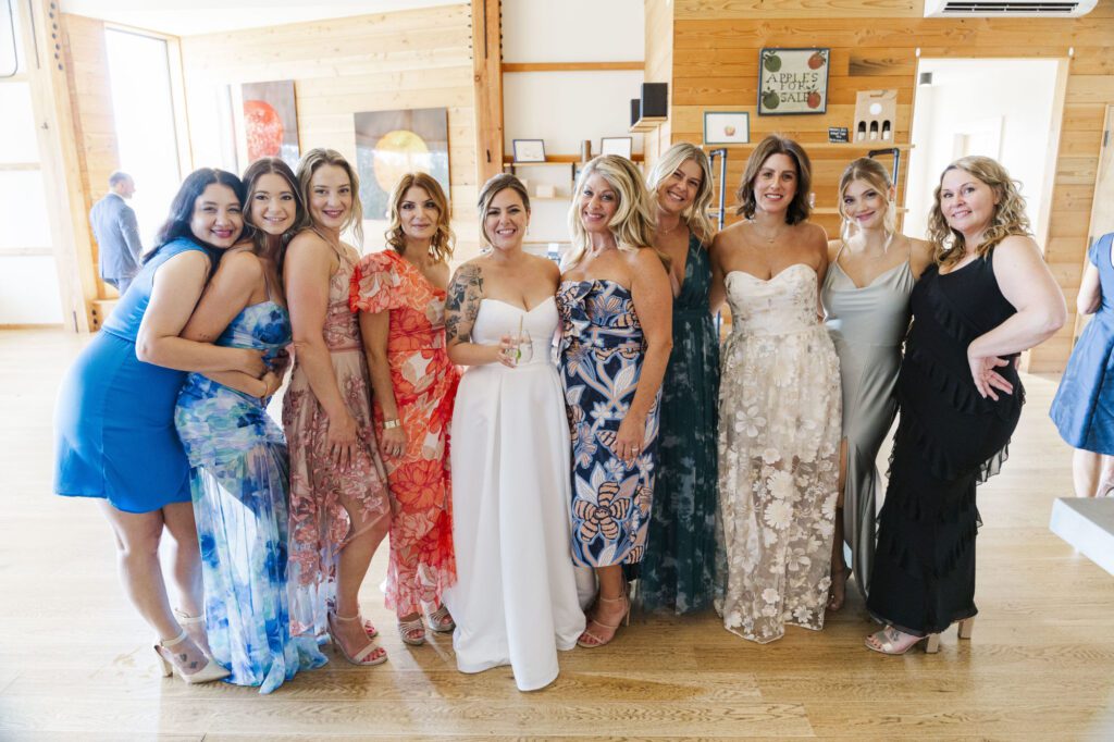 cocktail hour for seminary hill wedding