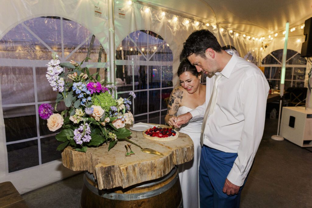 seminary hill wedding reception