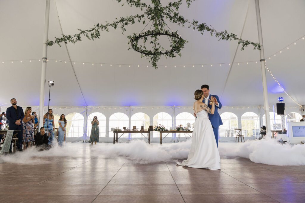 seminary hill wedding reception
