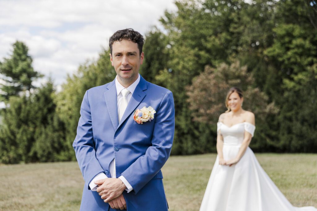 first looks at seminary hill wedding