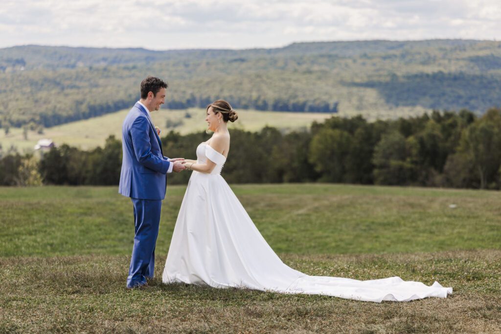 first looks at seminary hill wedding