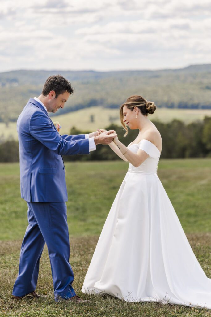 first looks at seminary hill wedding