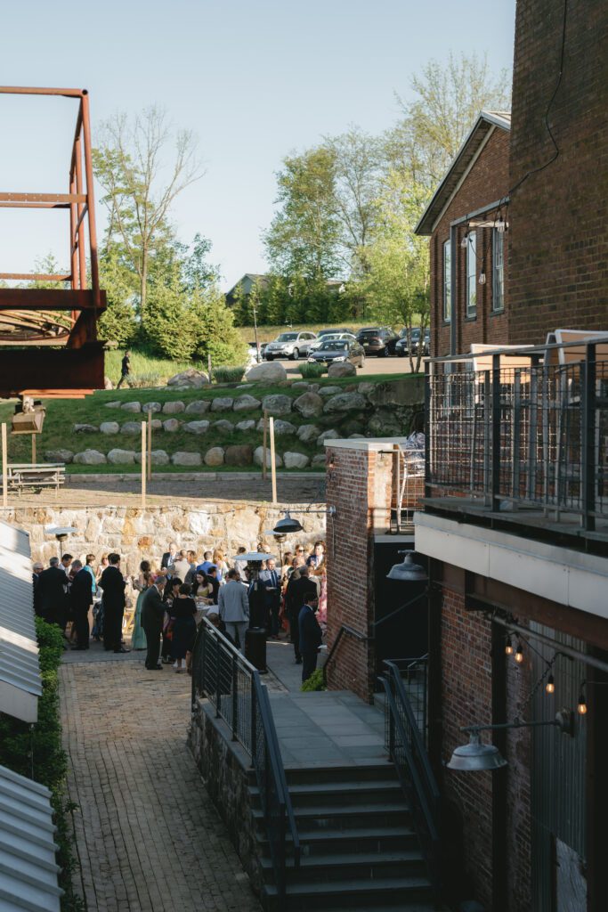 wedding cocktail party details for wedding at city winery nyc