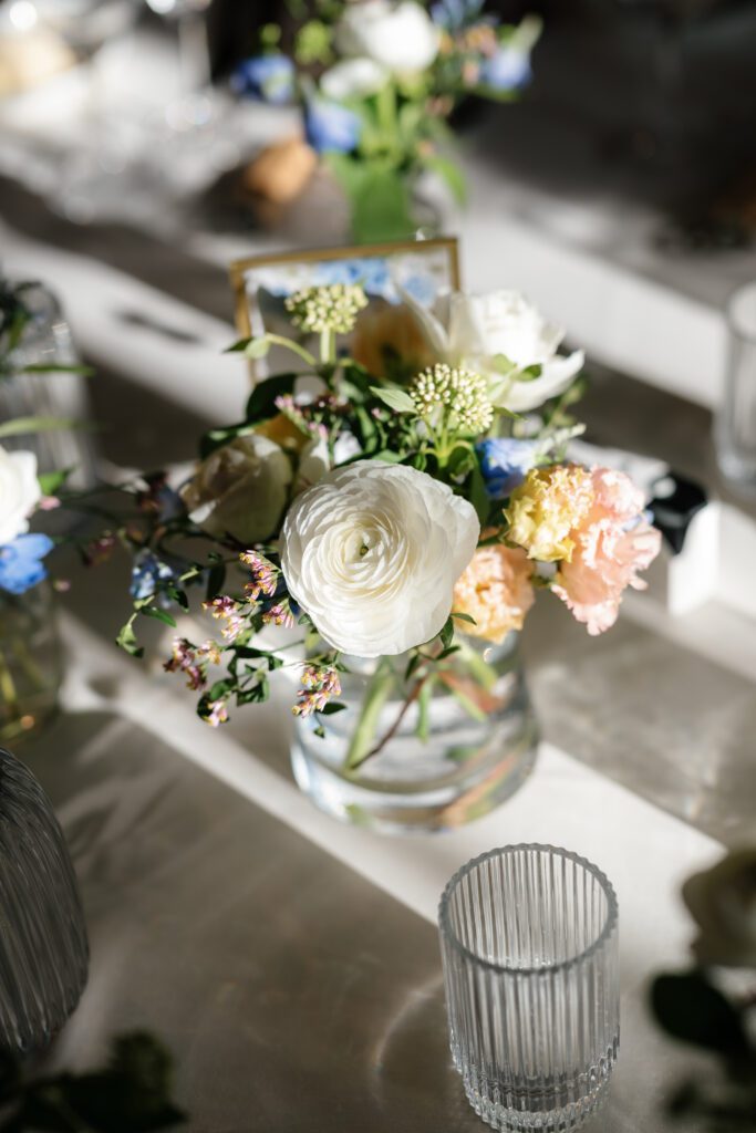 wedding reception details for wedding at city winery nyc
