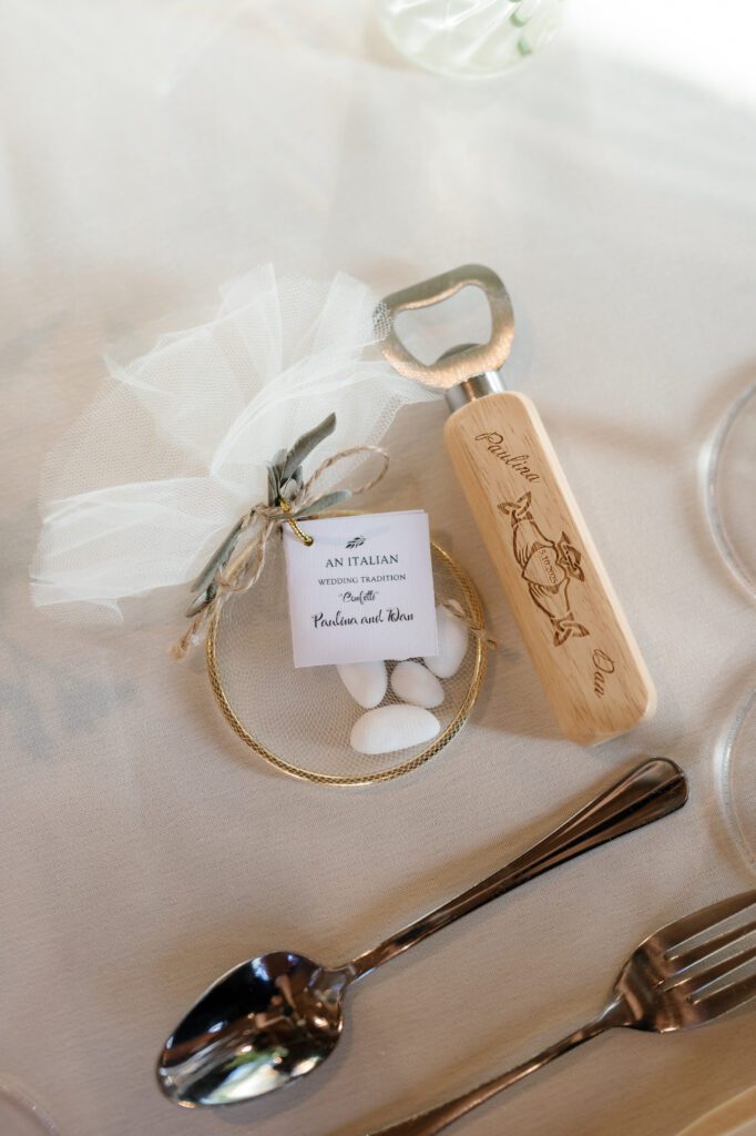 wedding reception details for wedding at city winery nyc
