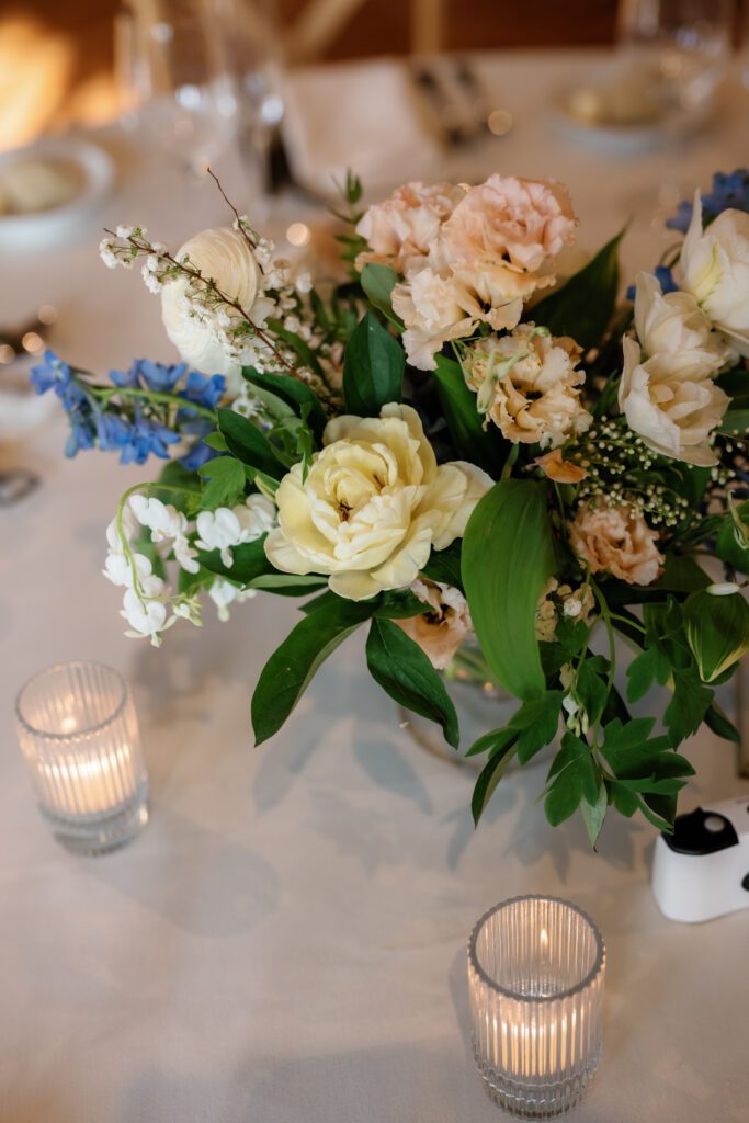 wedding reception details for wedding at city winery nyc
