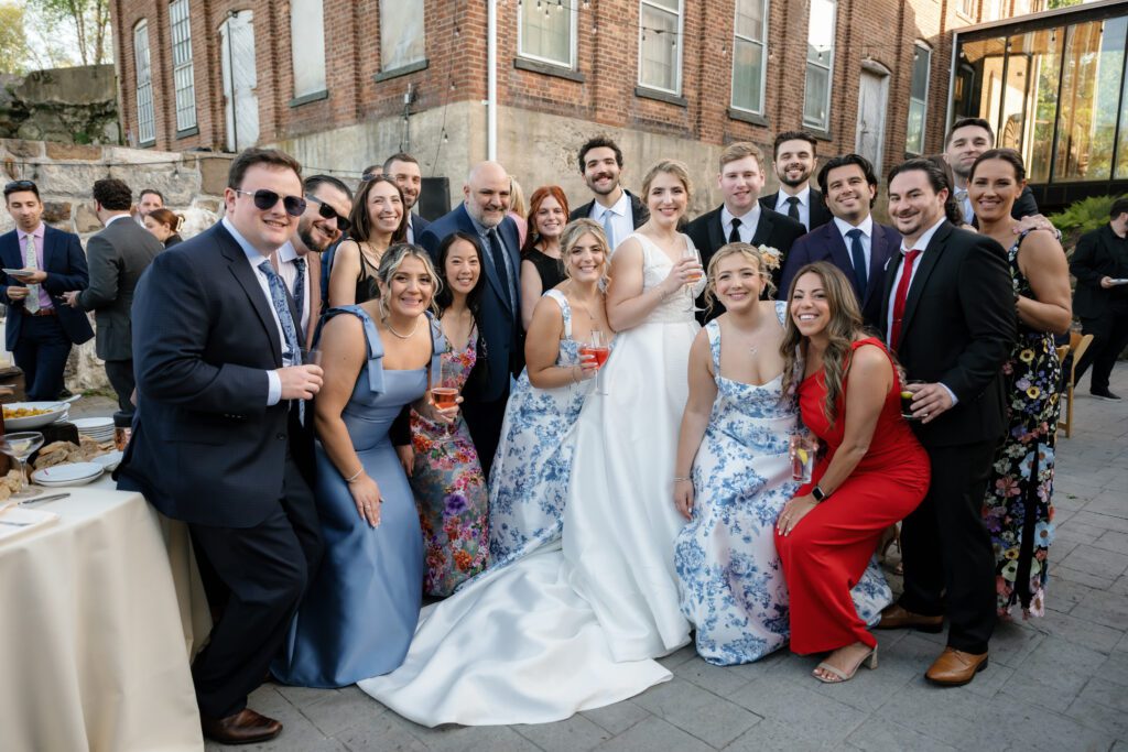 wedding cocktail party details for wedding at city winery nyc