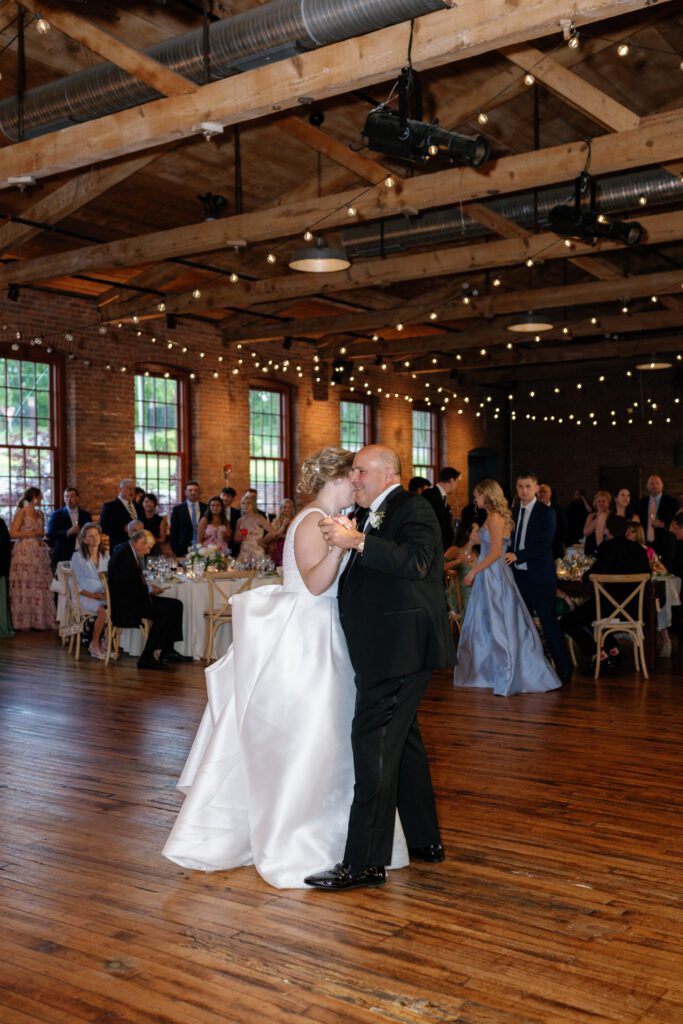 wedding reception for wedding at city winery nyc