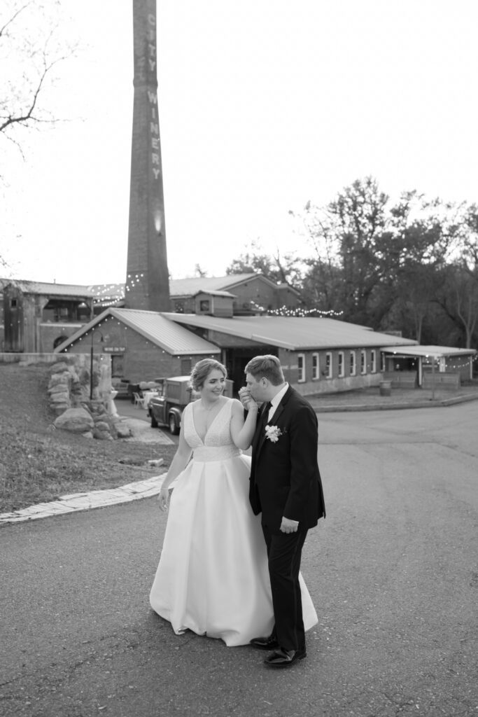 wedding portraits at city winery nyc