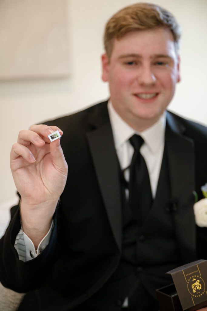 getting ready photos for wedding at city winery nyc