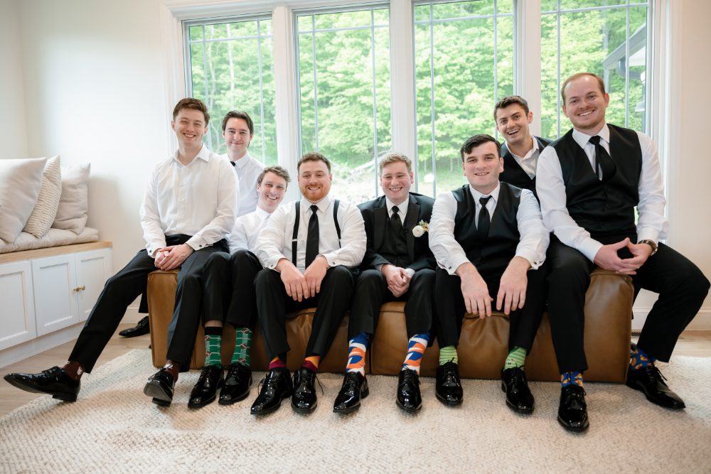 getting ready photos for wedding at city winery nyc