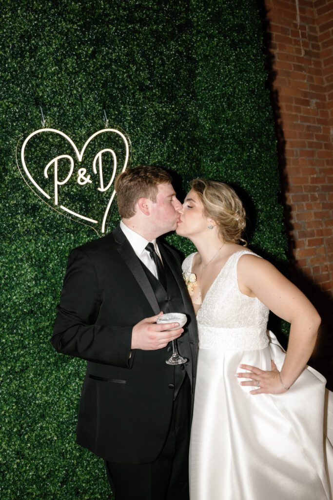 reception at city winery nyc wedding
