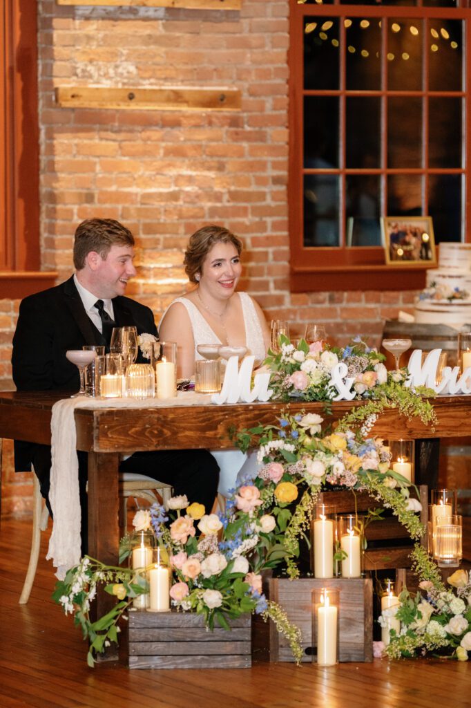 wedding reception for wedding at city winery nyc