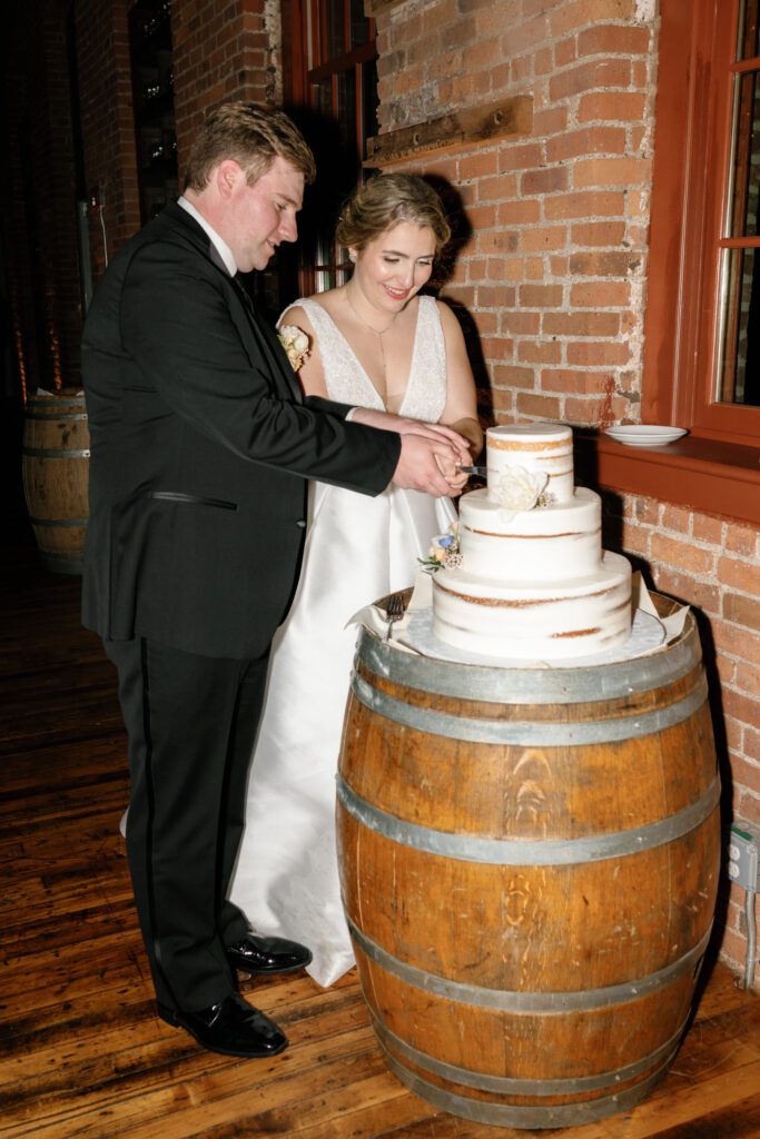 wedding reception for wedding at city winery nyc