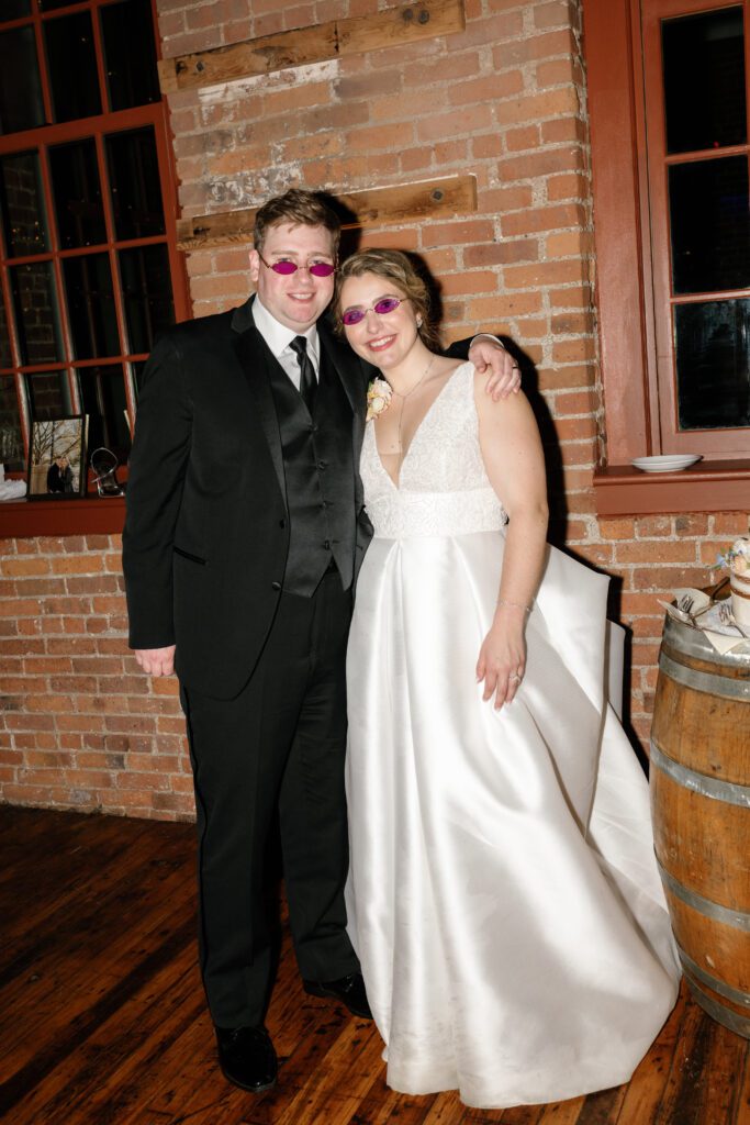 reception at city winery nyc wedding
