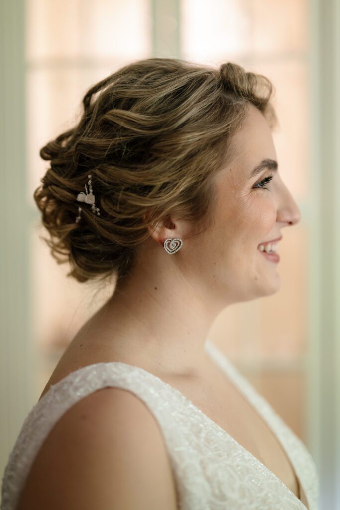 getting ready photos for wedding at city winery nyc