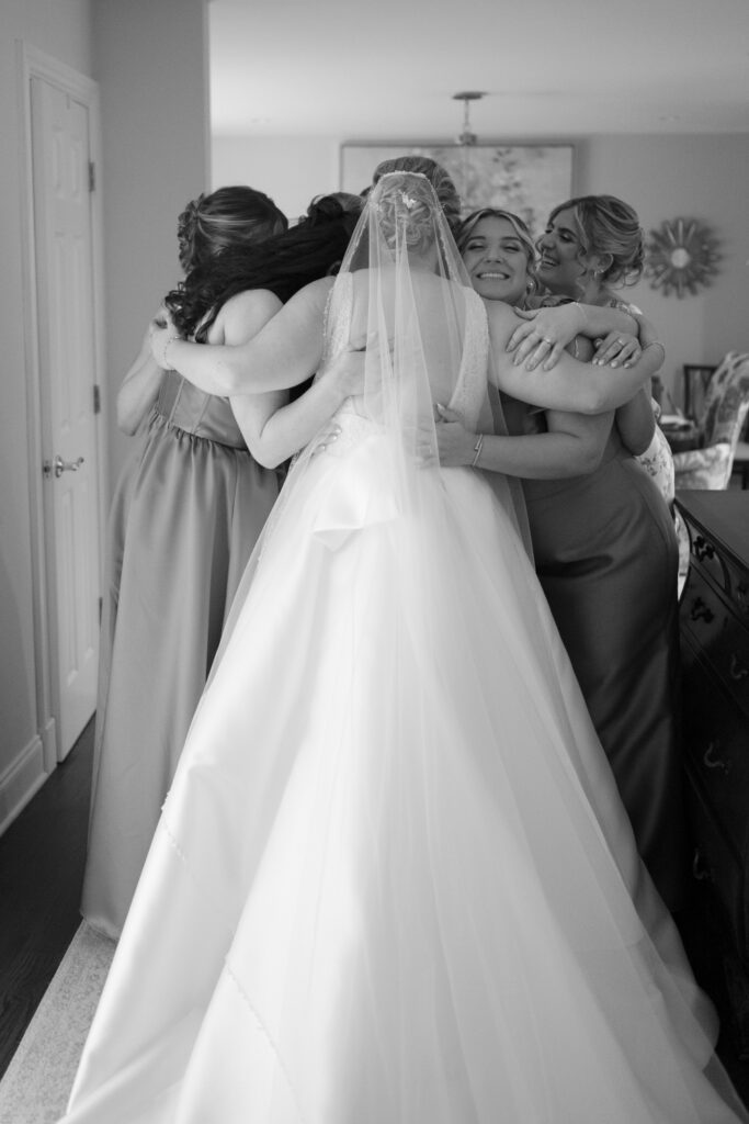 getting ready photos for wedding at city winery nyc