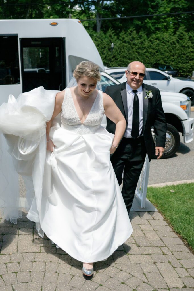 wedding ceremony at St. Gabriel The Archangel Roman Catholic Church