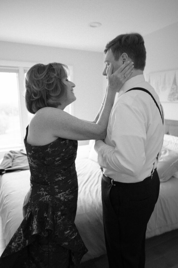 getting ready photos for wedding at city winery nyc