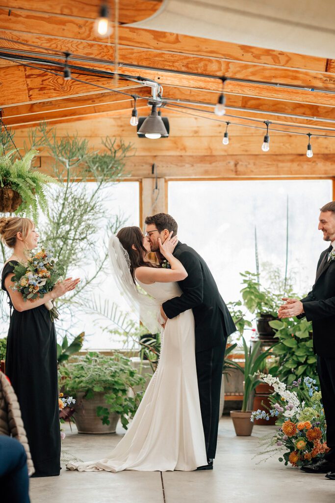 Wedding ceremony at The Arnold House.