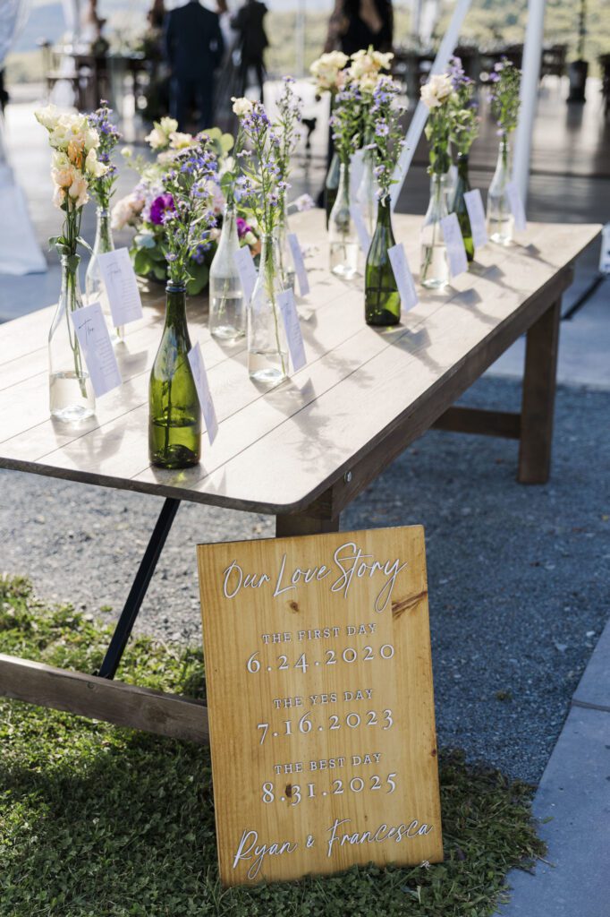 seminary hill wedding reception details