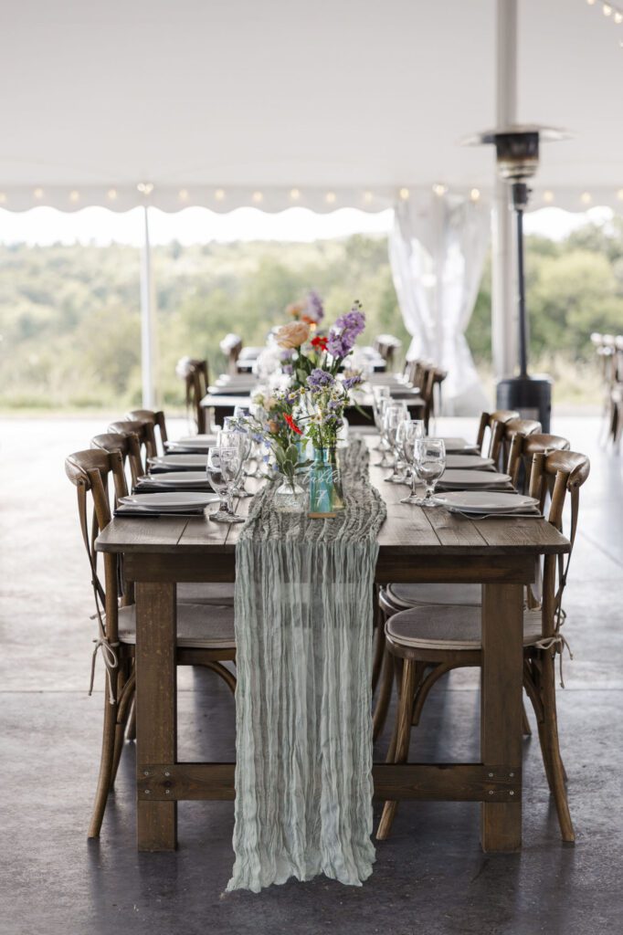 seminary hill wedding reception details